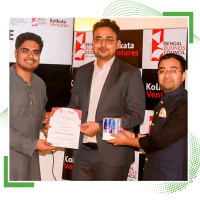 Winner of Startup Idea Challenge 2022 organized by Kolkata Ventures & Bengal Business Council at The British Club, British Deputy High Commission, Calcutta